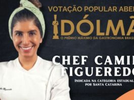 Entre os finalistas, uma peixeira de mão cheia, a Chef Camila Figueredo