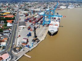 Desde o anúncio oficial da federalização do Porto de Itajaí, autoridades catarinenses têm se manifestado a respeito do futuro do terminal. (Foto: Porto de Itajaí / Divulgação)