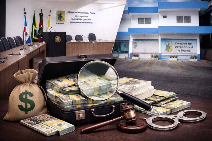 Denúncias indicam que servidores da casa repassam parte de suas diárias de viagem para outros funcionários e vereadores. Foto: Gerada por IA.